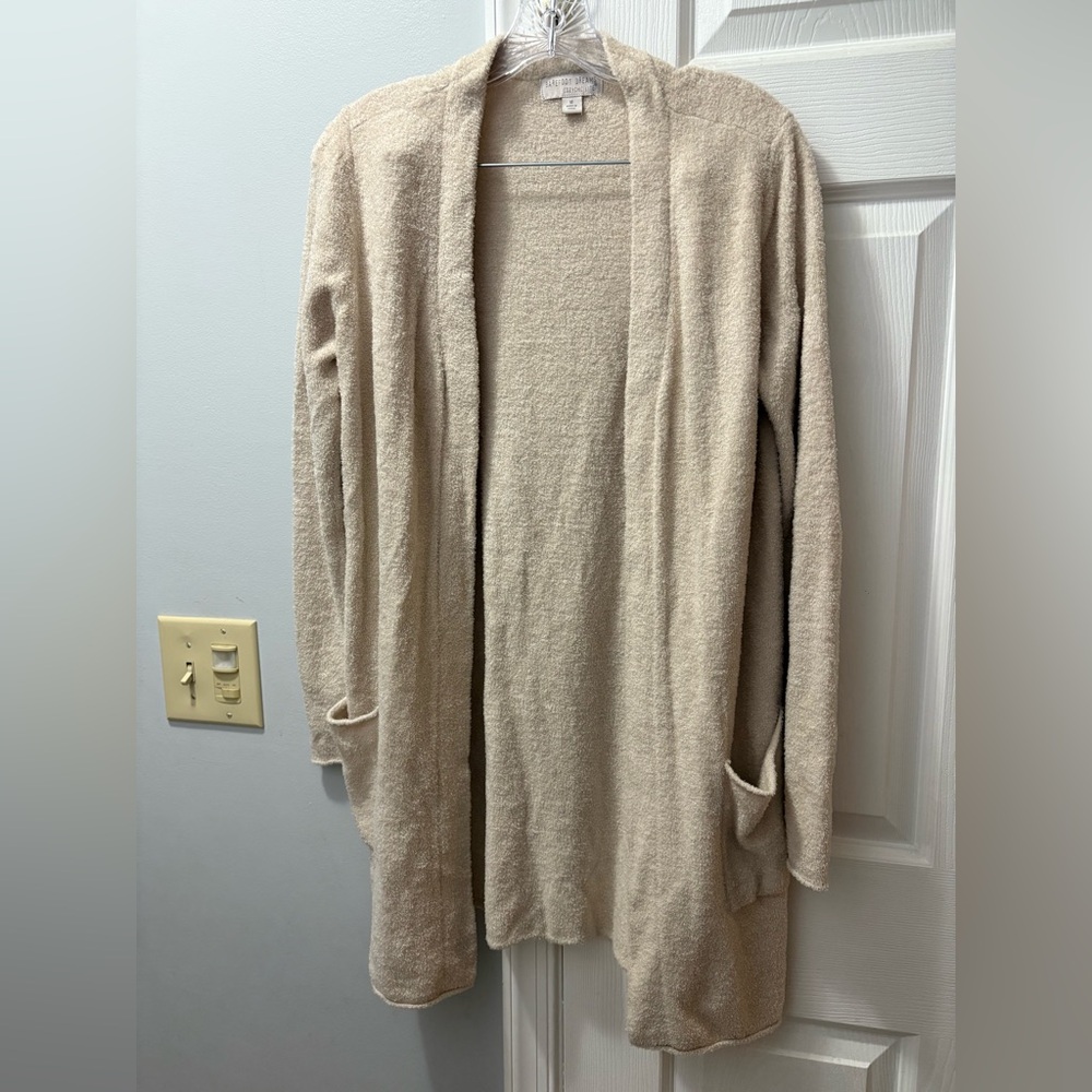 Barefoot Dreams CozyChic Lite Long Cardigan Size Medium
